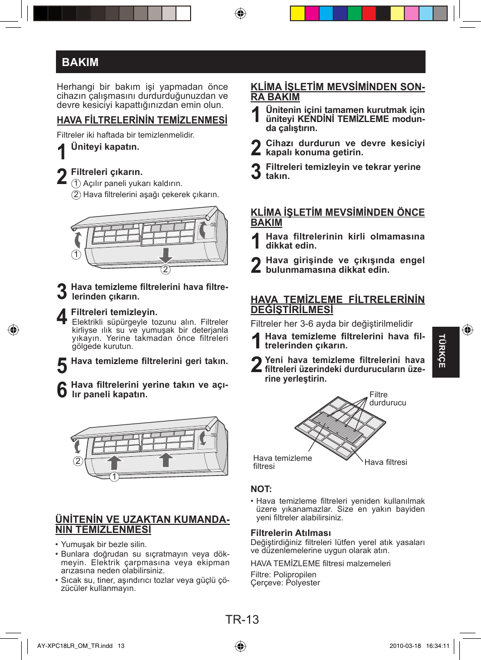 Sharp AY-XP24LR - AE-X24LR User Manual | Page 95 / 164