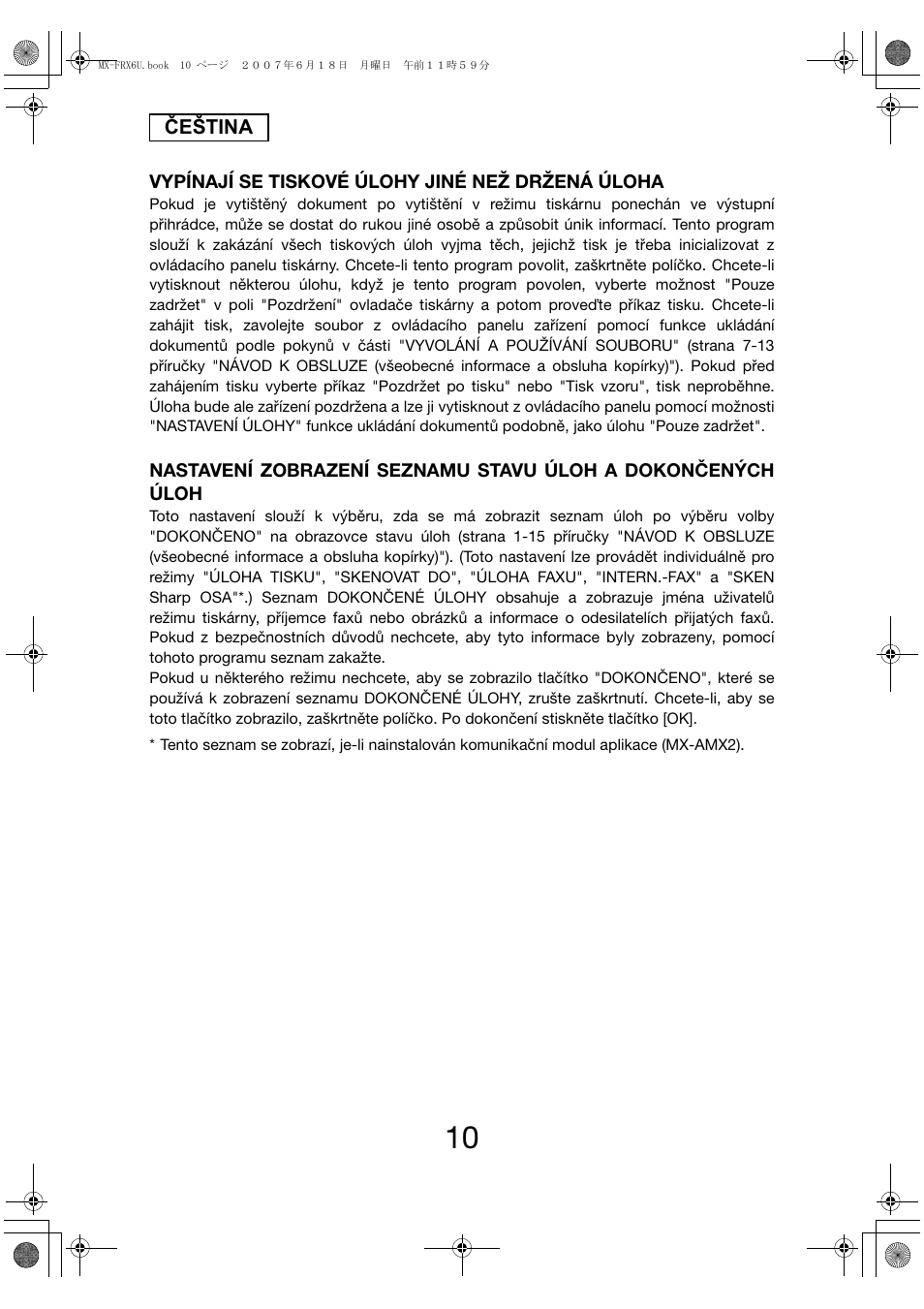 Sharp Moduł ochrony danych User Manual | Page 168 / 196
