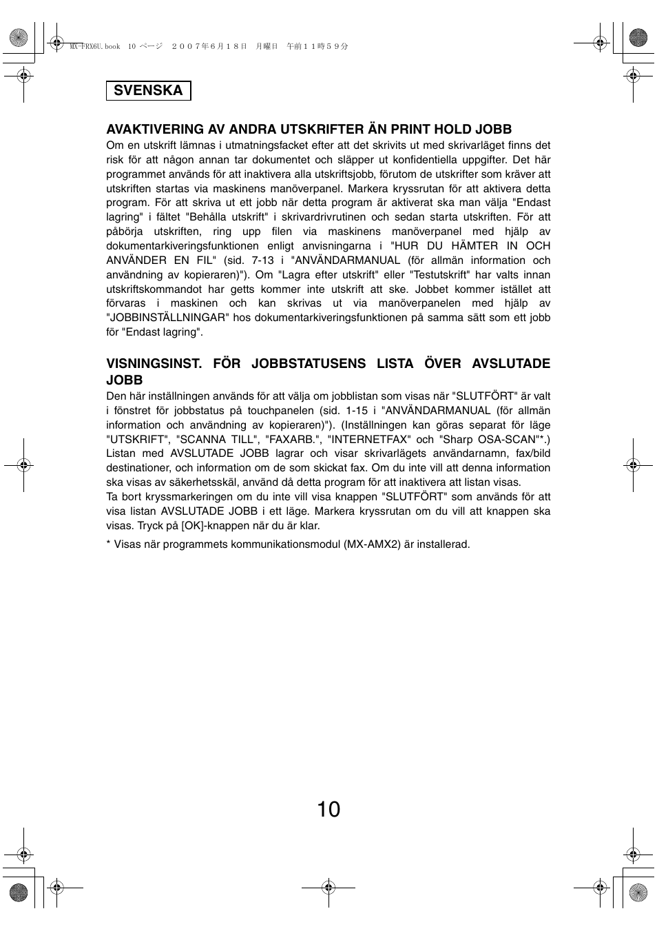 Sharp Moduł ochrony danych User Manual | Page 84 / 196