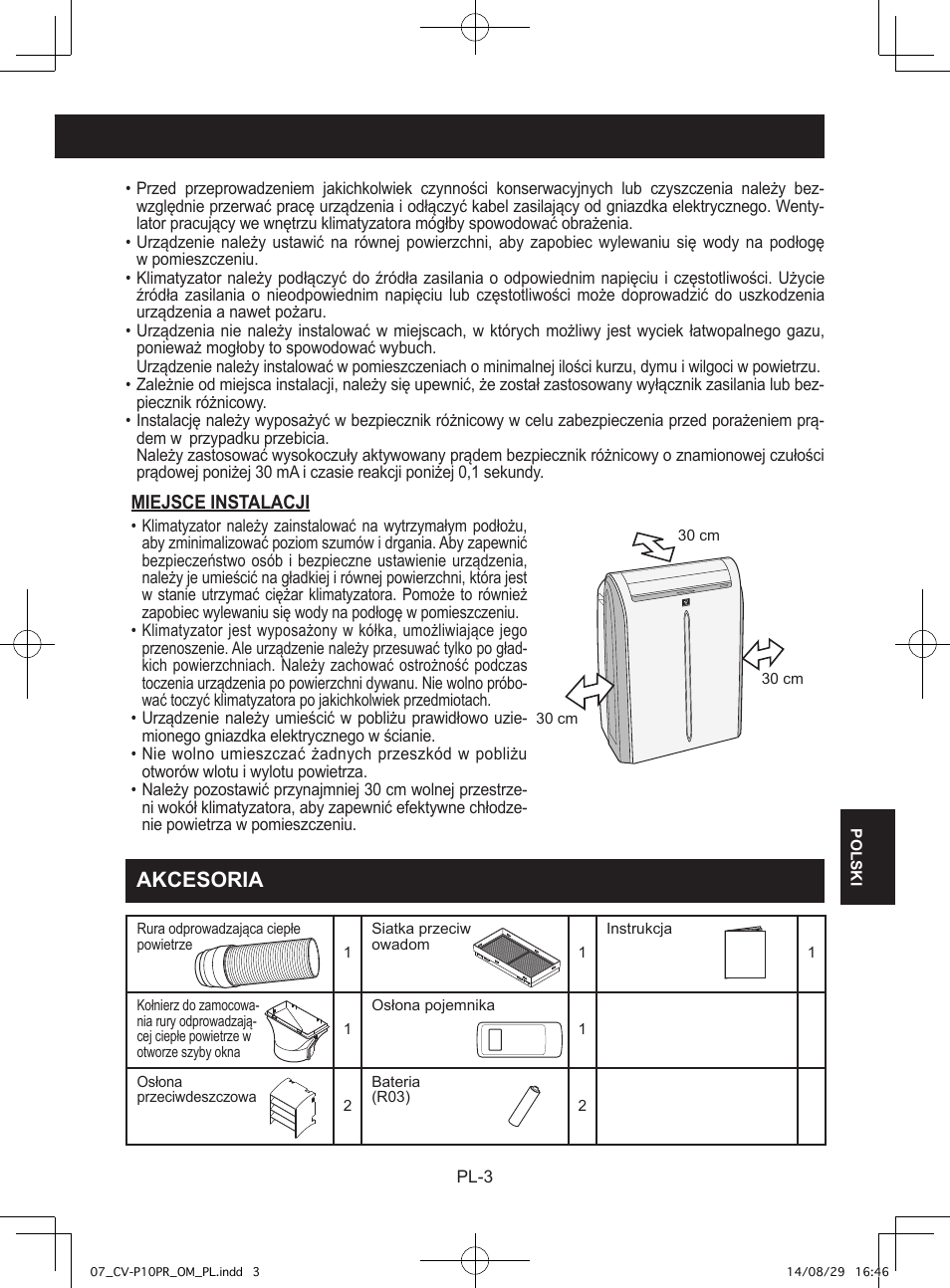 Akcesoria | Sharp CV-P10PR User Manual | Page 137 / 200
