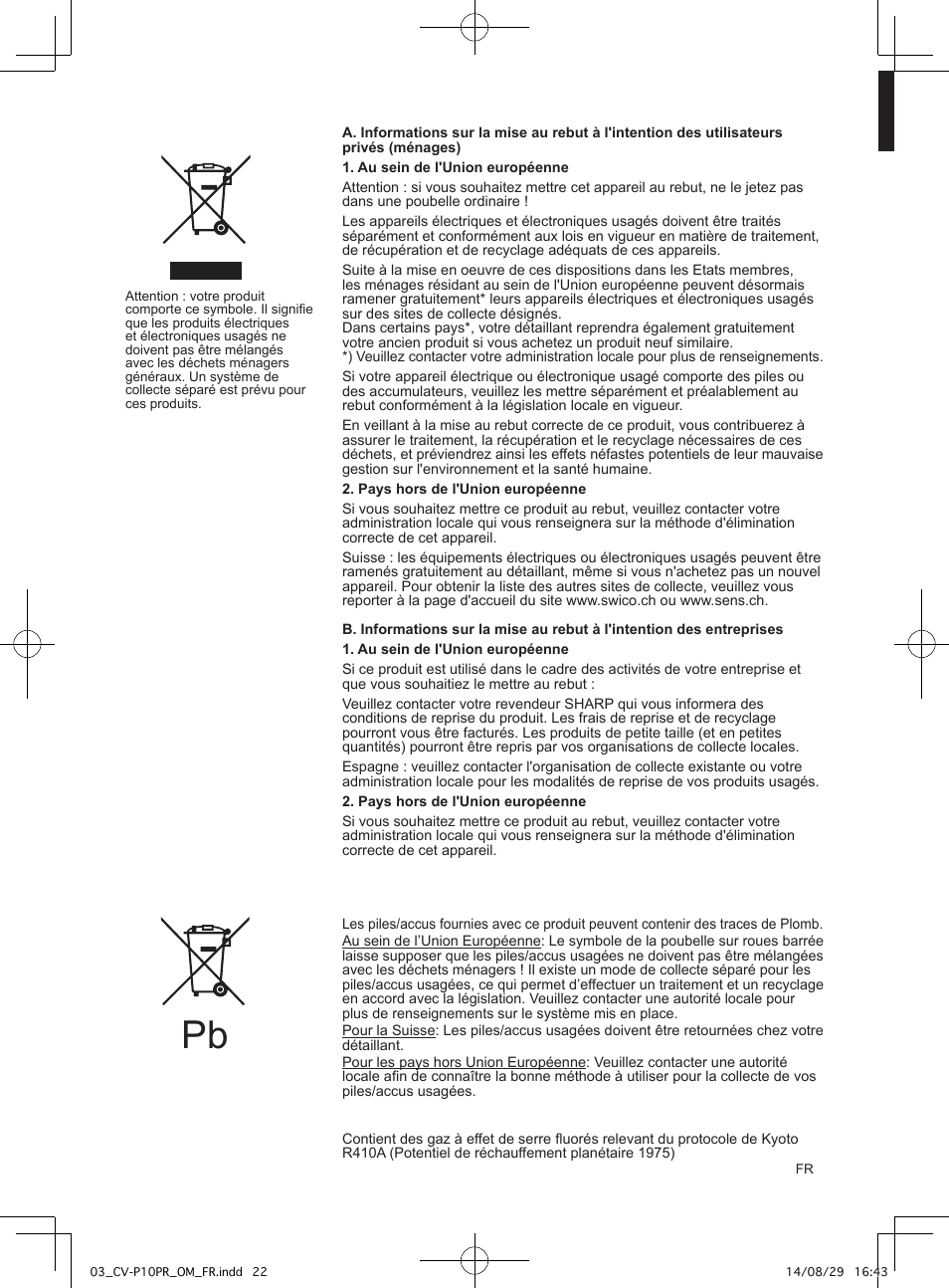 Sharp CV-P10PR User Manual | Page 46 / 200