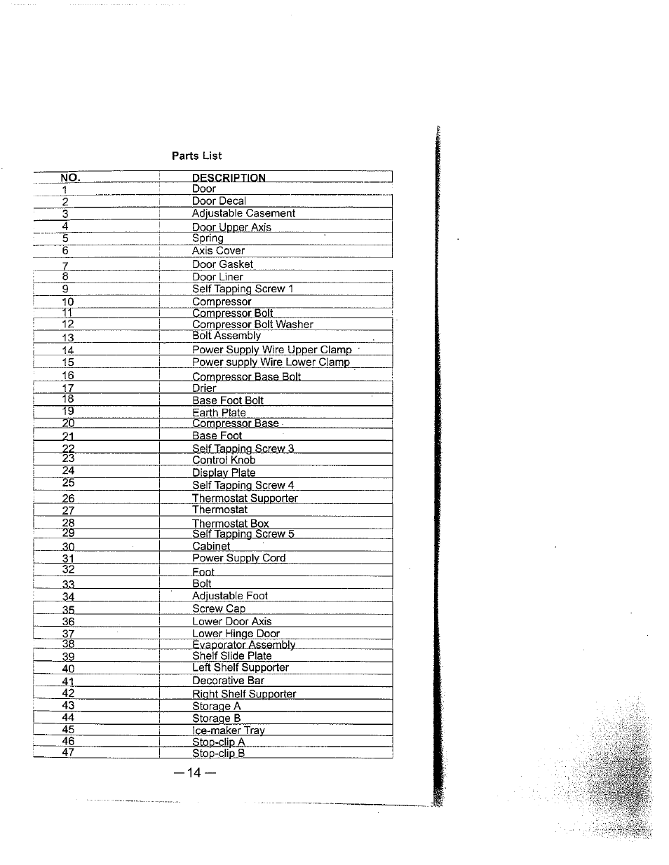 Avanti 398VFYW User Manual | Page 15 / 16