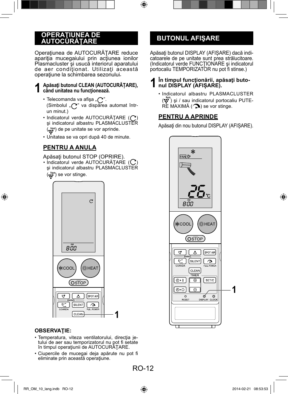Ro-12 | Sharp AY-XPC12RR-AE-X12RR User Manual | Page 110 / 164