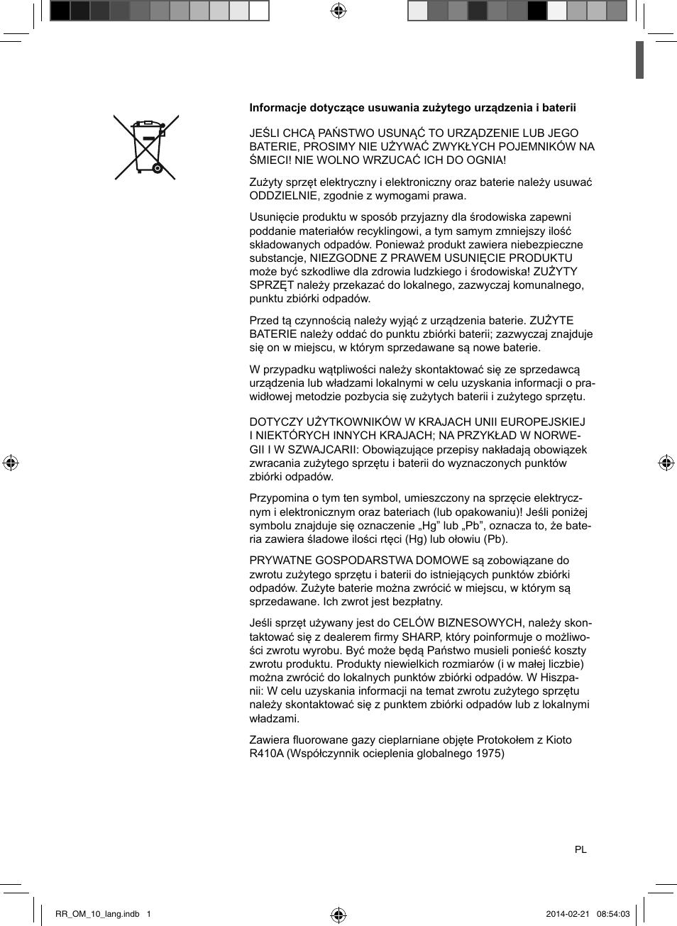 Sharp AY-XPC12RR-AE-X12RR User Manual | Page 146 / 164