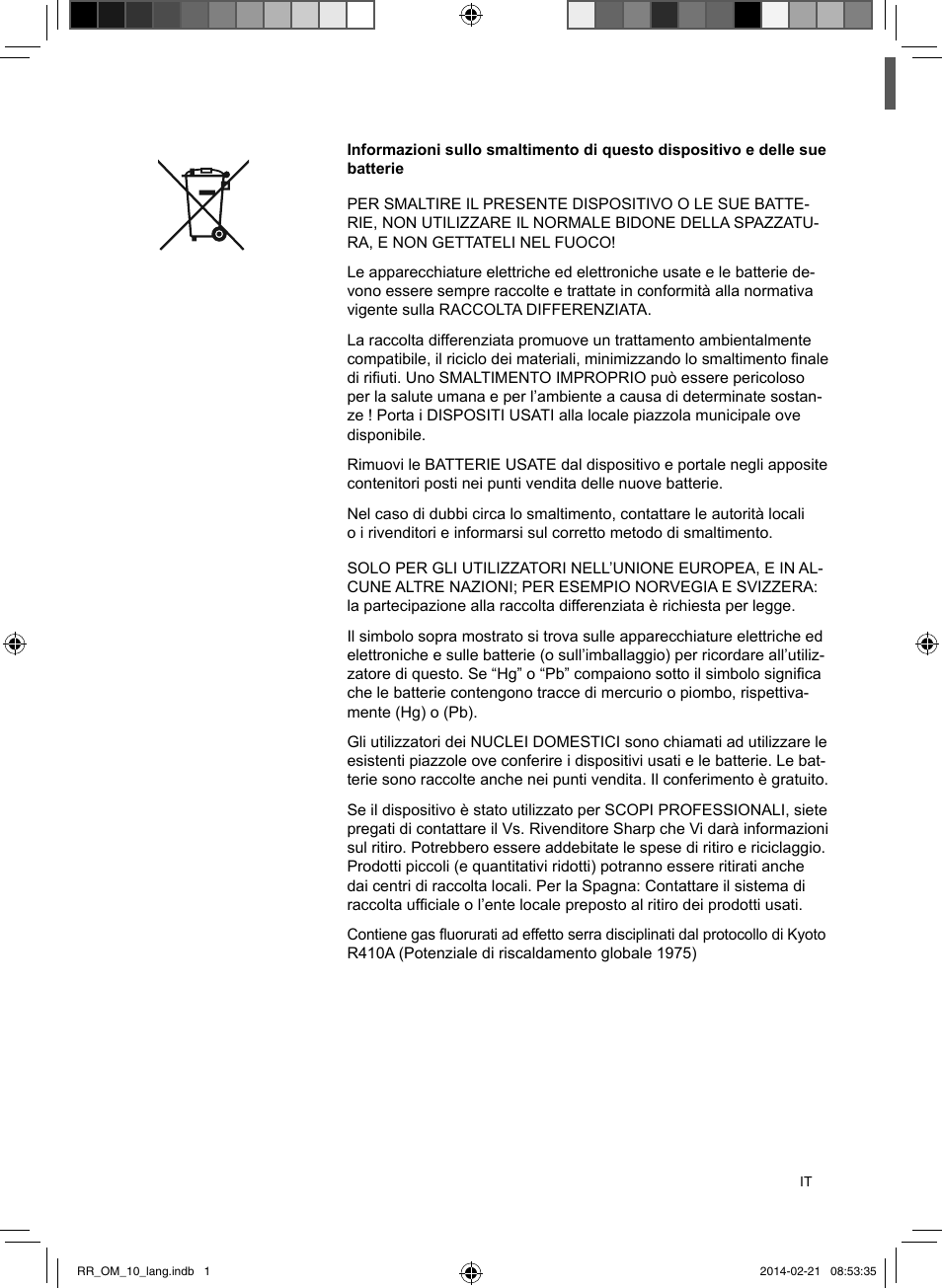 Sharp AY-XPC12RR-AE-X12RR User Manual | Page 18 / 164