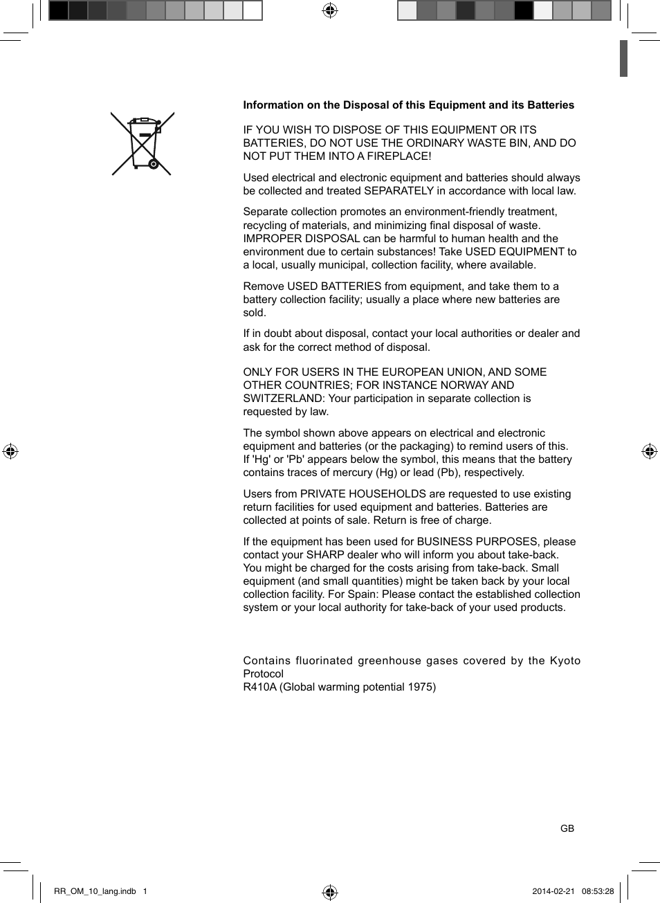 Sharp AY-XPC12RR-AE-X12RR User Manual | Page 2 / 164