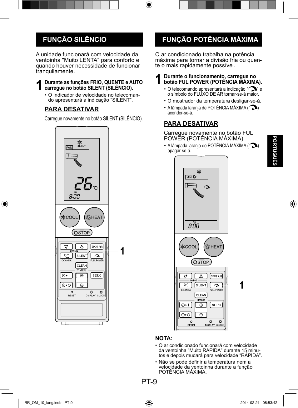 Pt-9 | Sharp AY-XPC12RR-AE-X12RR User Manual | Page 59 / 164