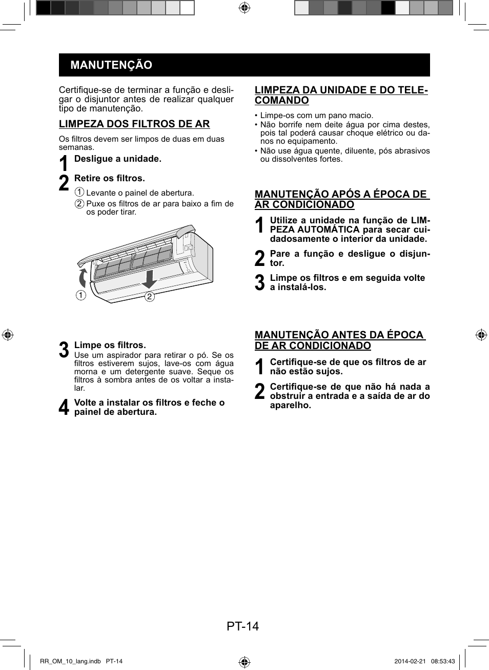Sharp AY-XPC12RR-AE-X12RR User Manual | Page 64 / 164