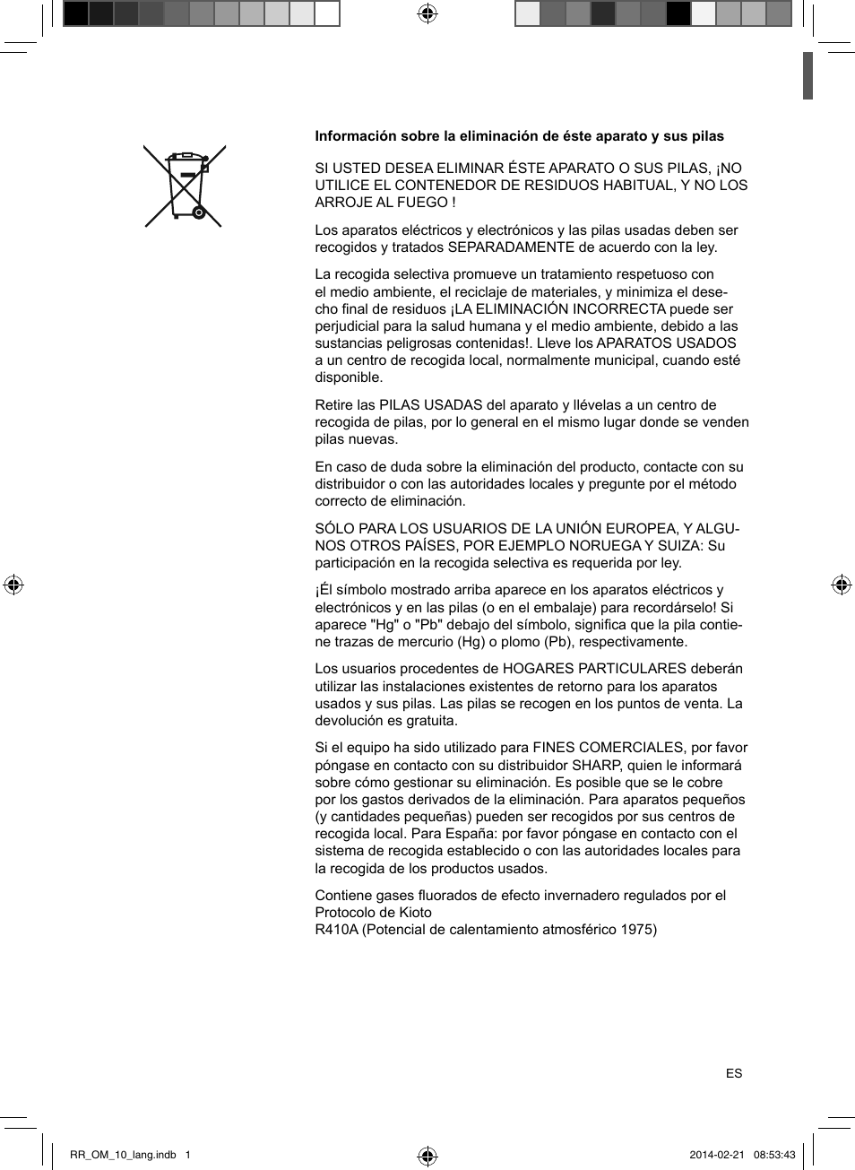 Sharp AY-XPC12RR-AE-X12RR User Manual | Page 66 / 164