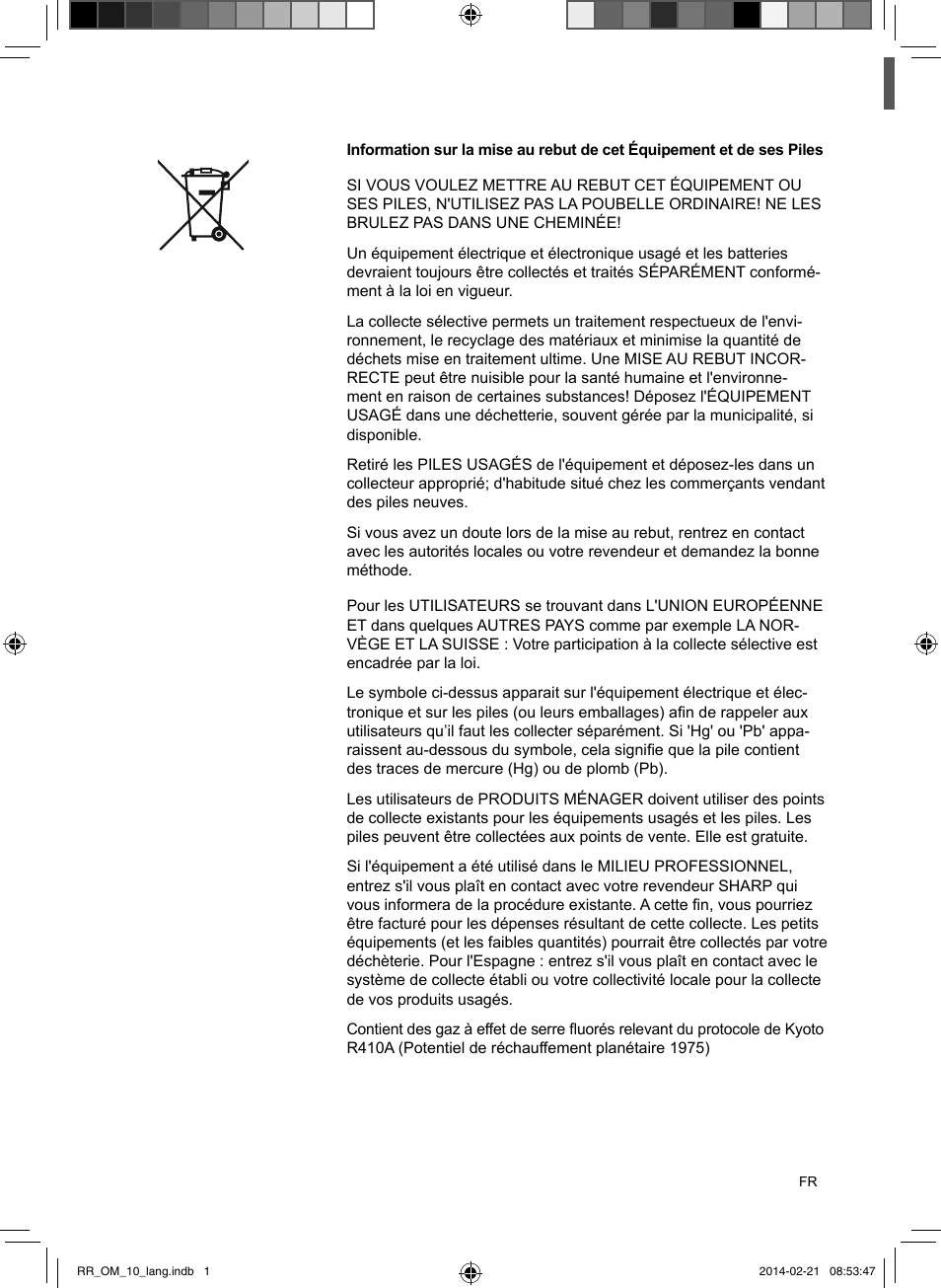 Sharp AY-XPC12RR-AE-X12RR User Manual | Page 82 / 164