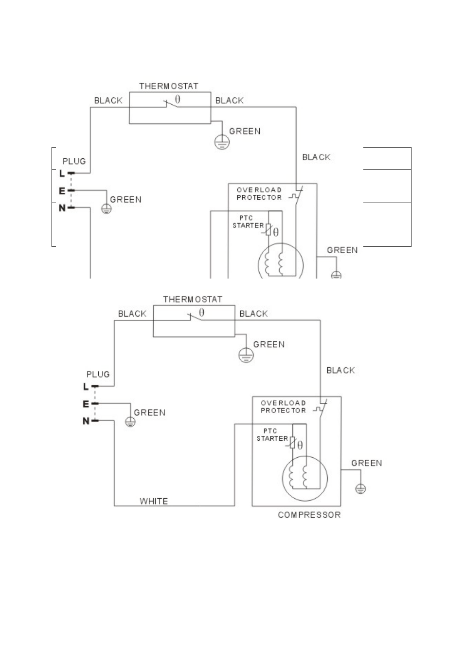 Service for your refrigerator, Wiring diagram | Avanti RM1702SS-1 User Manual | Page 11 / 16