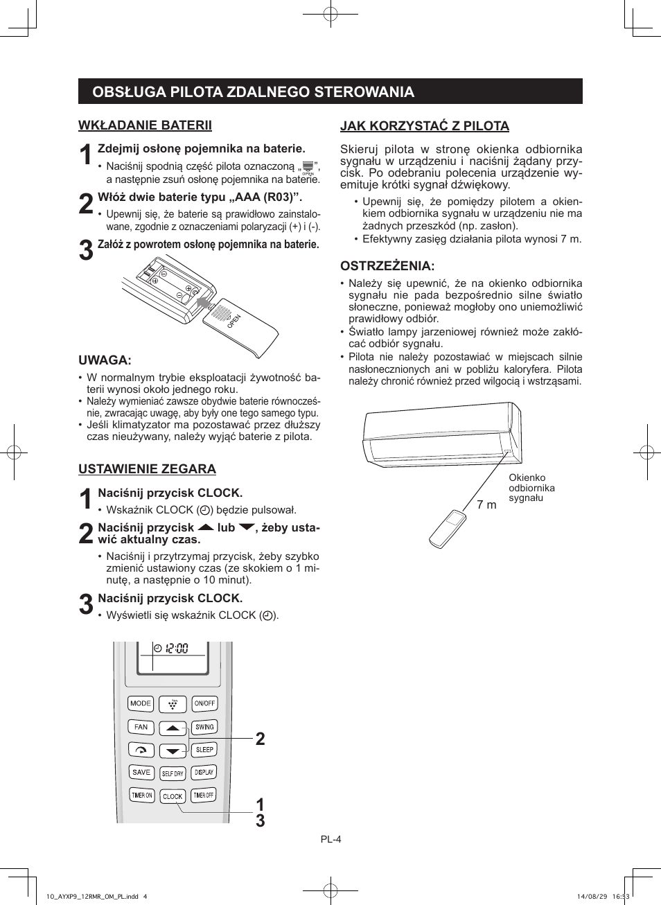 Sharp AY-XP9RMR-AE-X9RMR User Manual | Page 132 / 144