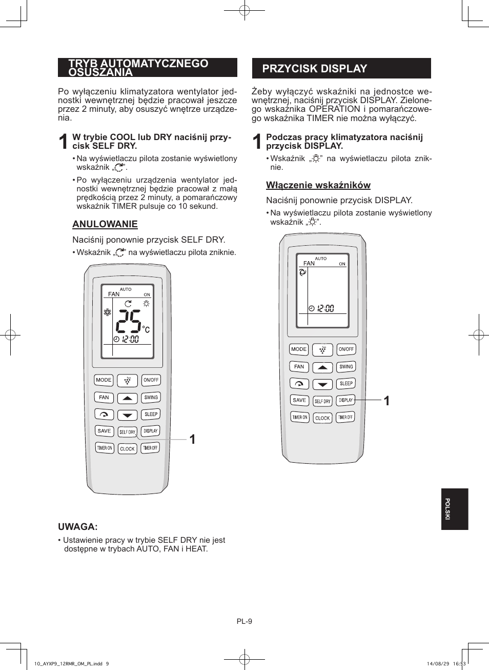 Sharp AY-XP9RMR-AE-X9RMR User Manual | Page 137 / 144