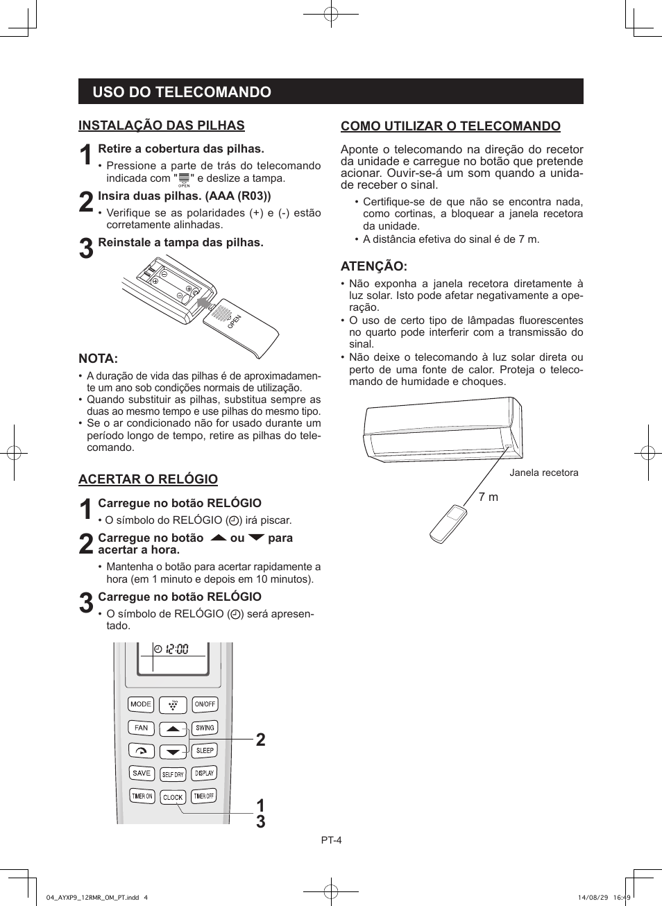 Sharp AY-XP9RMR-AE-X9RMR User Manual | Page 48 / 144