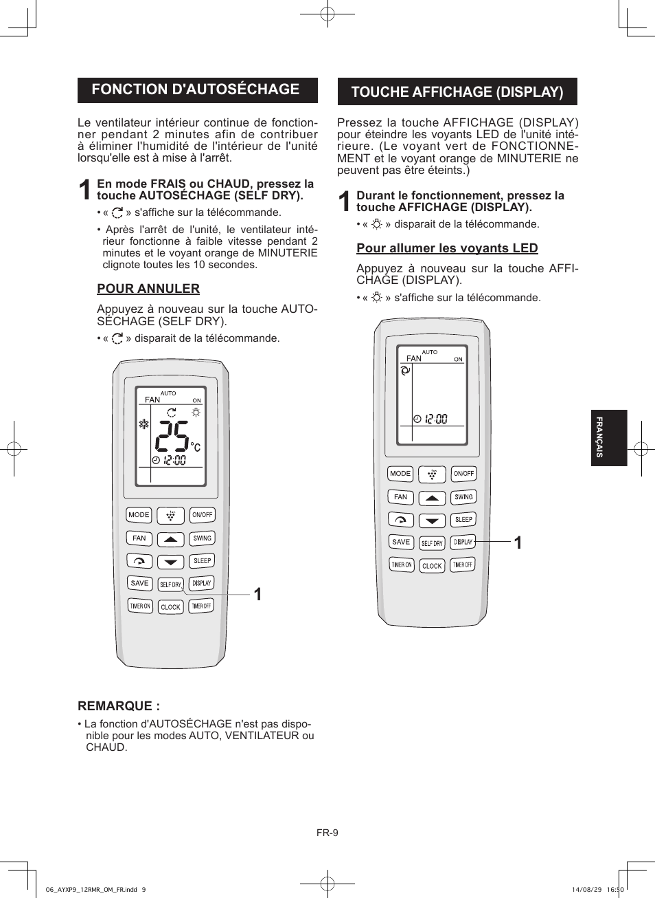 Sharp AY-XP9RMR-AE-X9RMR User Manual | Page 81 / 144