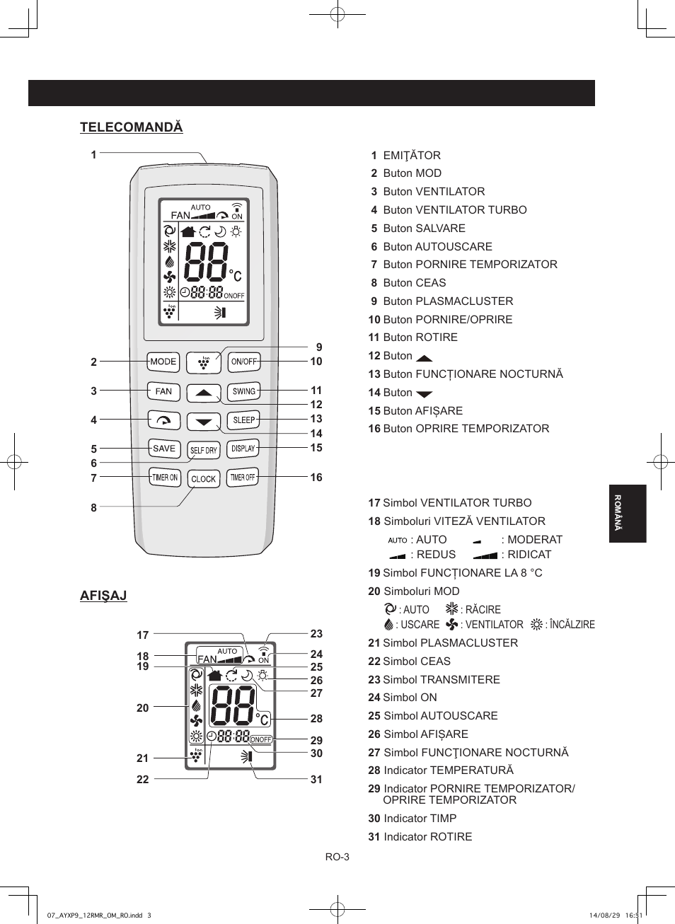 Sharp AY-XP9RMR-AE-X9RMR User Manual | Page 89 / 144