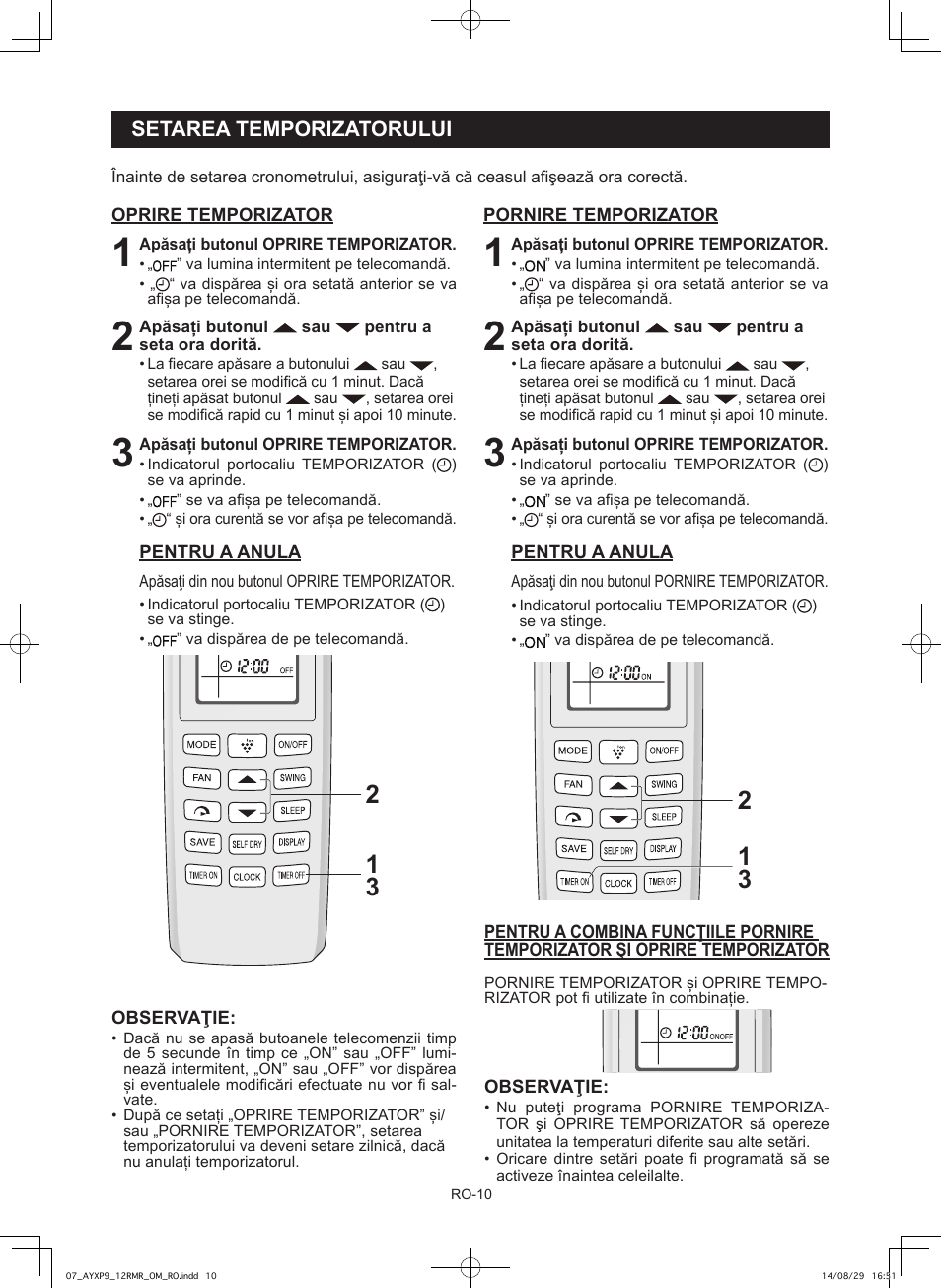 Sharp AY-XP9RMR-AE-X9RMR User Manual | Page 96 / 144