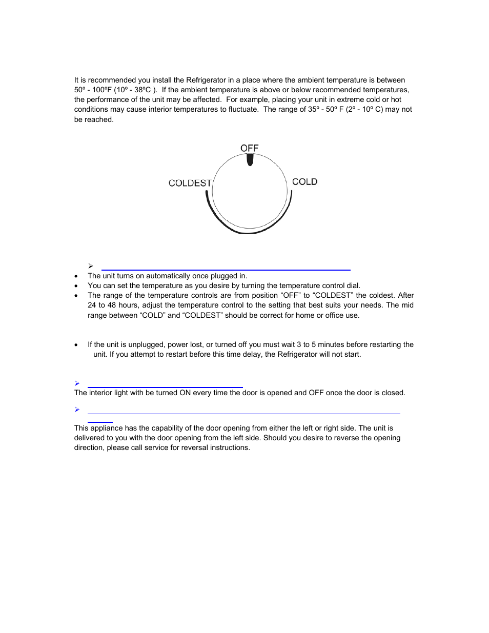 Avanti OBC33SSD User Manual | Page 11 / 29