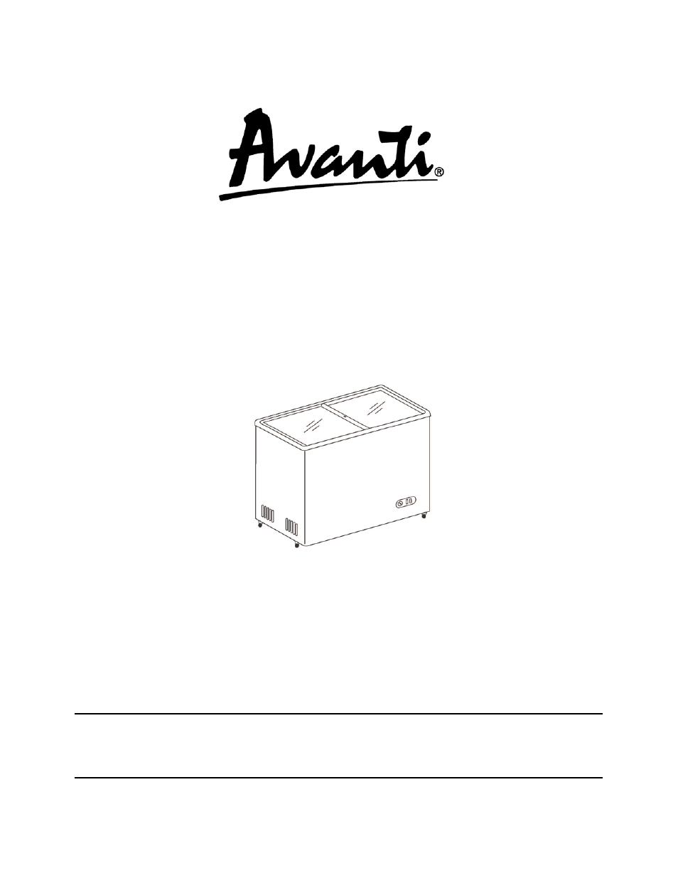 Avanti CF208G User Manual | 24 pages