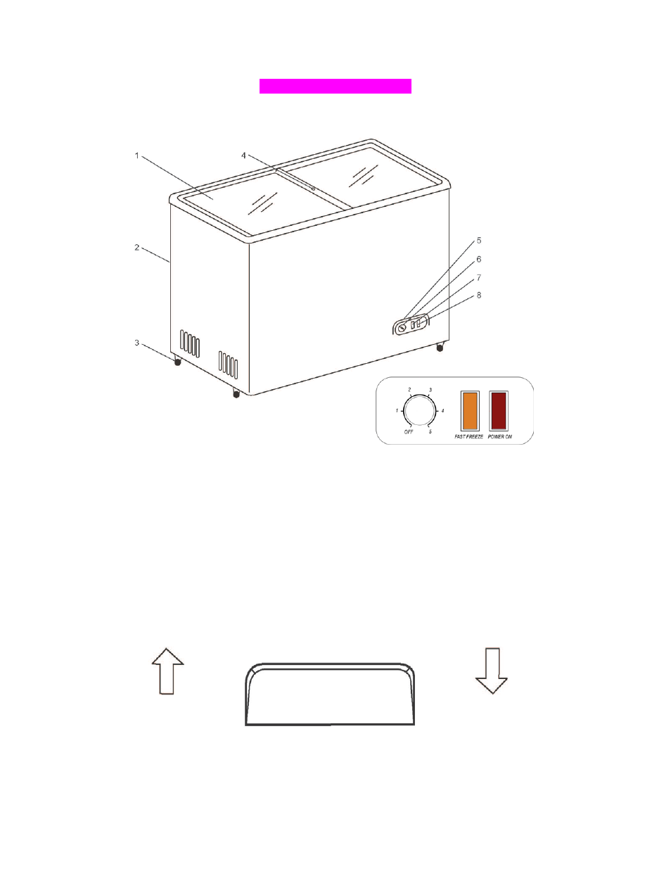 Parts and features | Avanti CF208G User Manual | Page 6 / 24