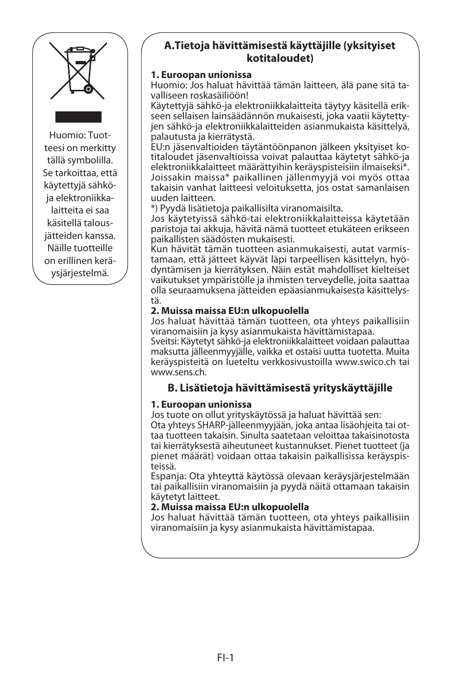 Sharp R-822STWE User Manual | Page 212 / 266