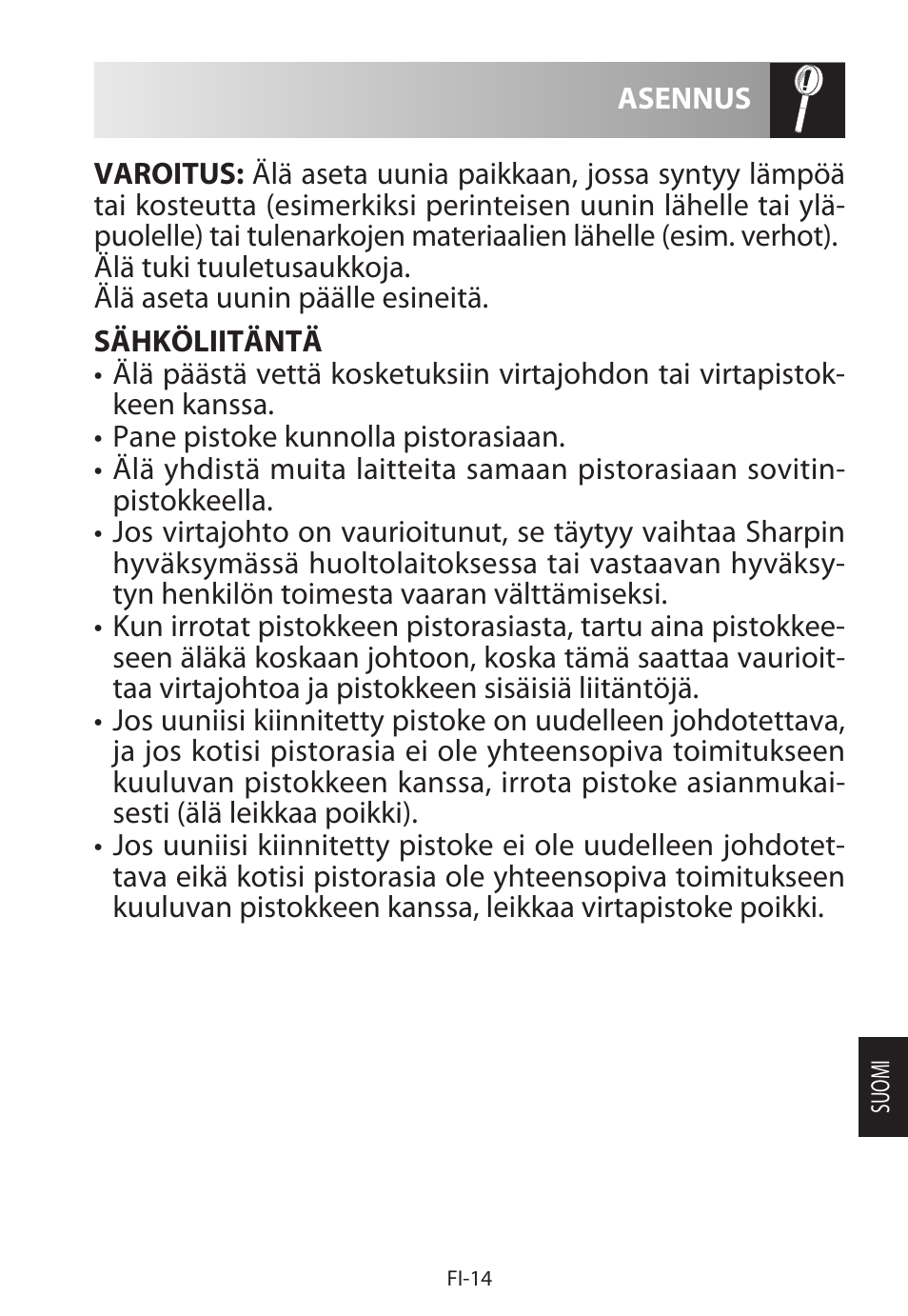 Sharp R-822STWE User Manual | Page 225 / 266