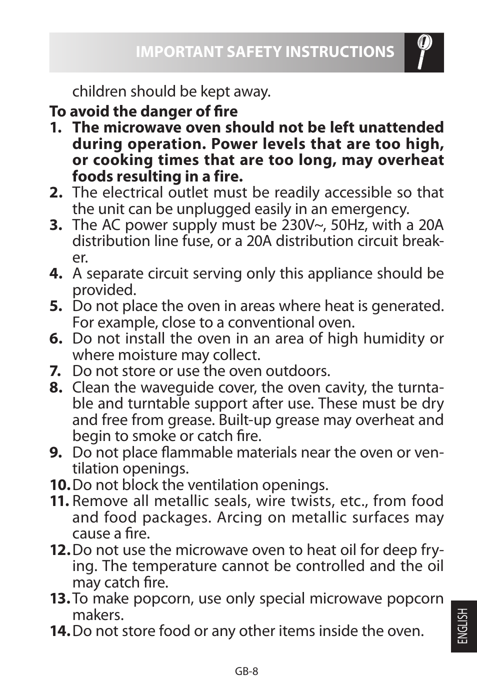 Sharp R-822STWE User Manual | Page 245 / 266