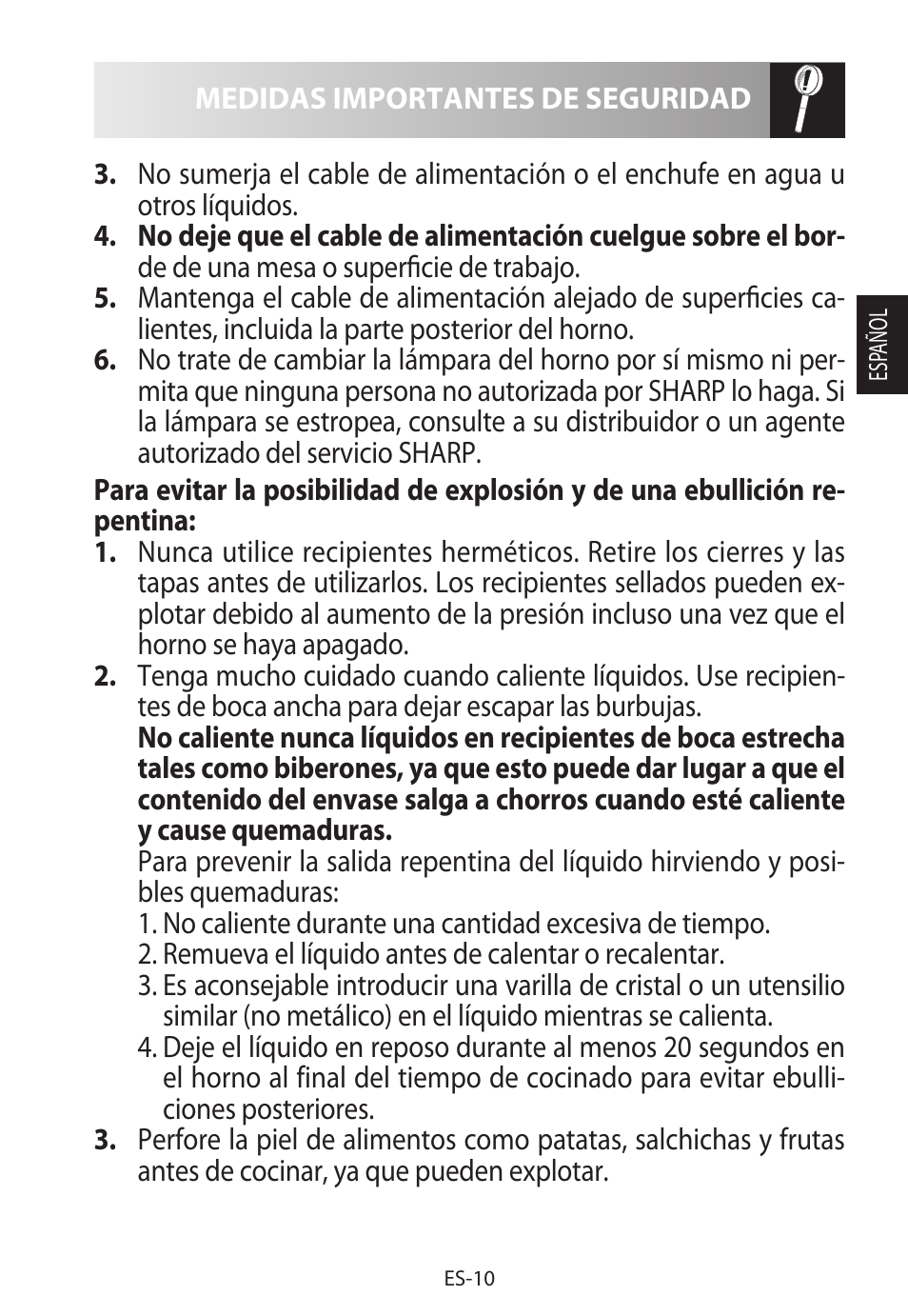 Sharp R-822STWE User Manual | Page 39 / 266
