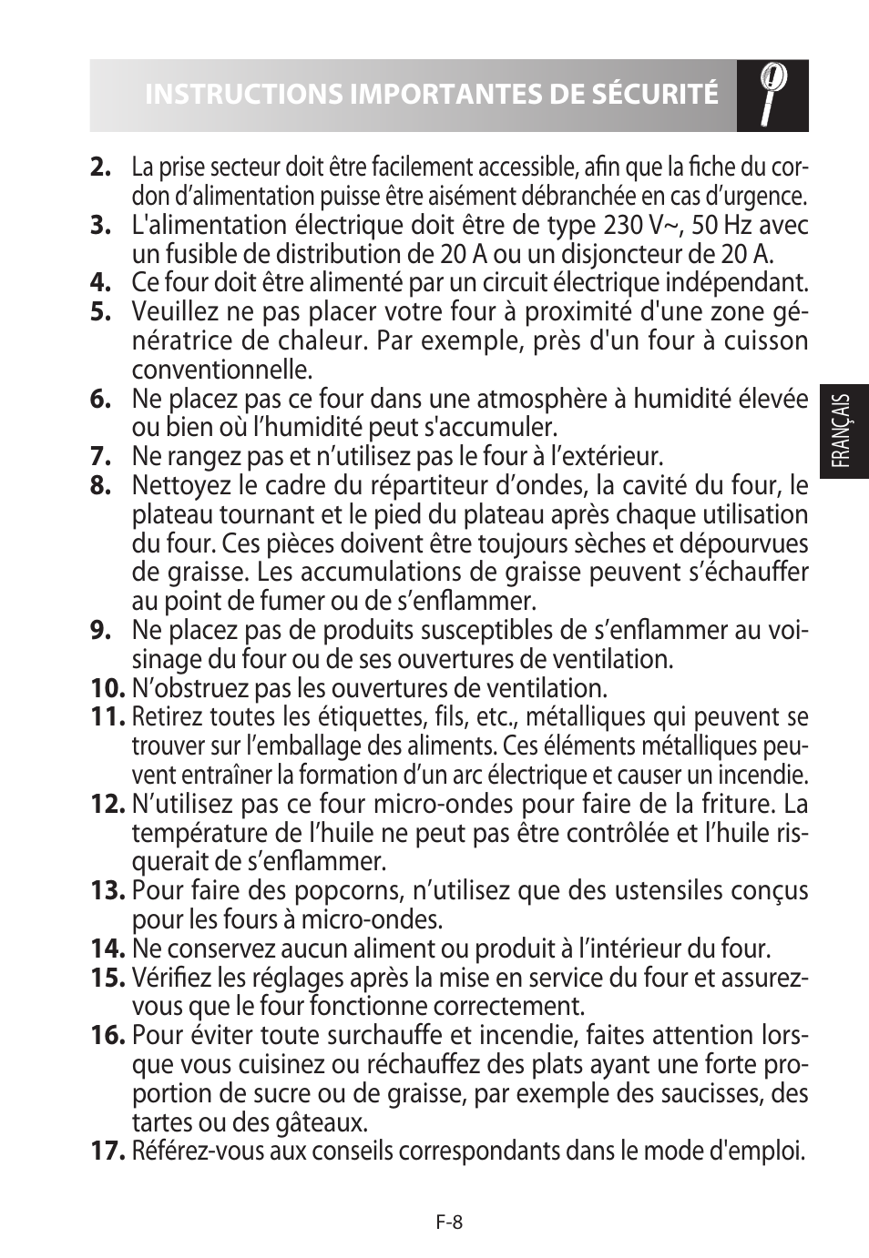 Sharp R-822STWE User Manual | Page 63 / 266