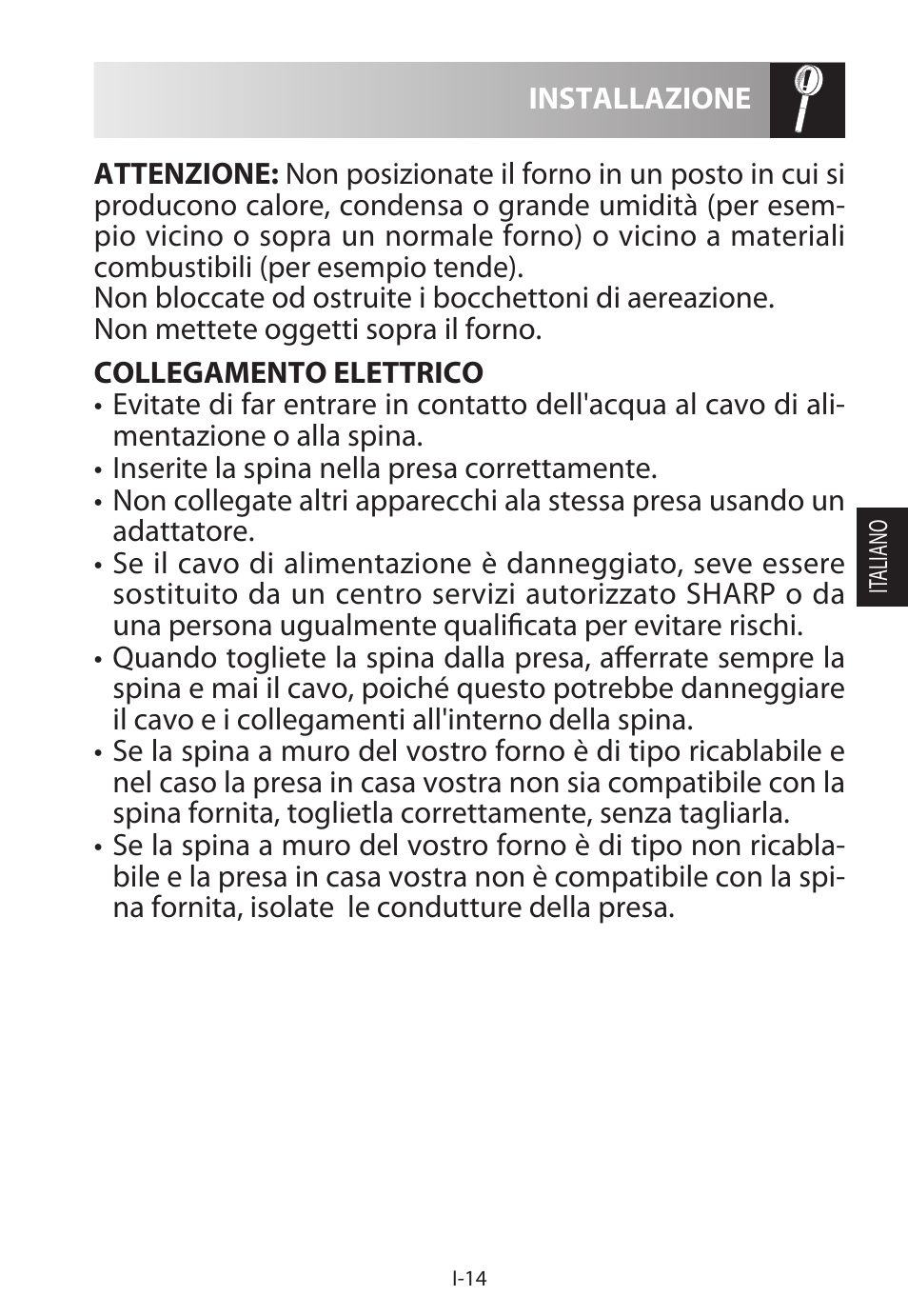Sharp R-822STWE User Manual | Page 95 / 266