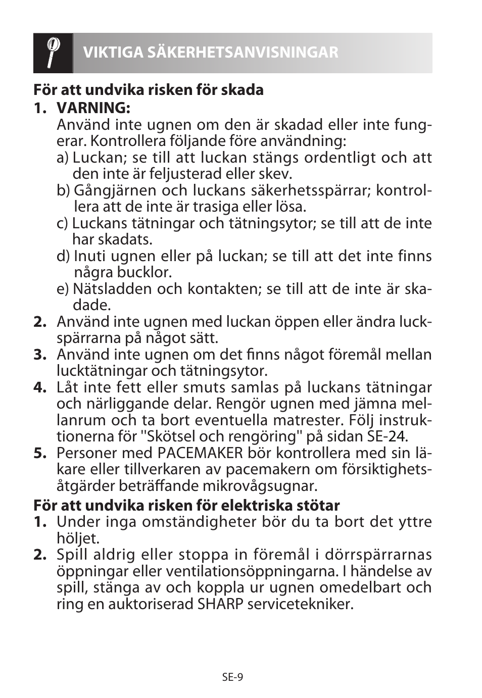 Sharp R-722STWE User Manual | Page 132 / 246