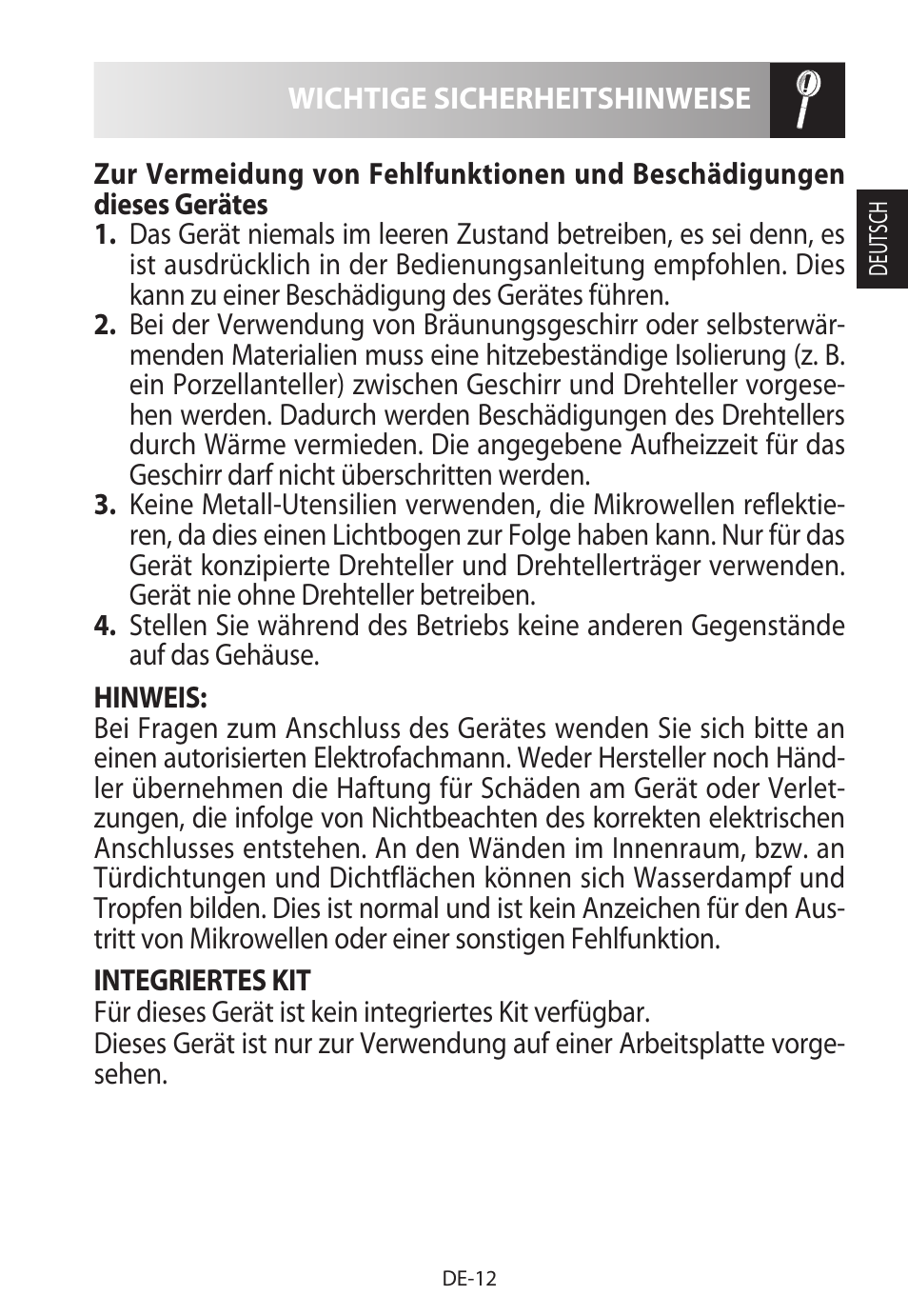 Sharp R-722STWE User Manual | Page 15 / 246