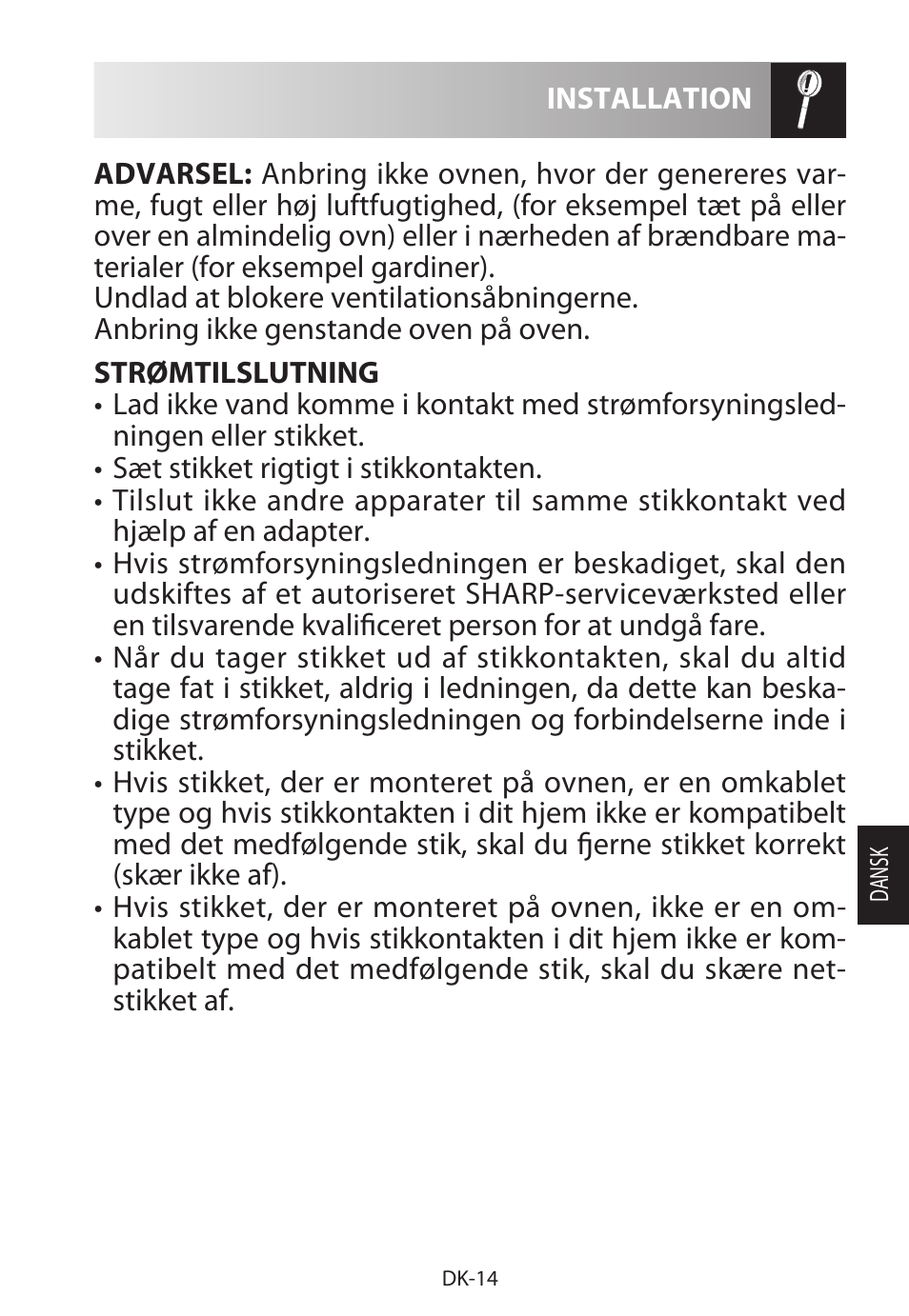 Sharp R-722STWE User Manual | Page 161 / 246