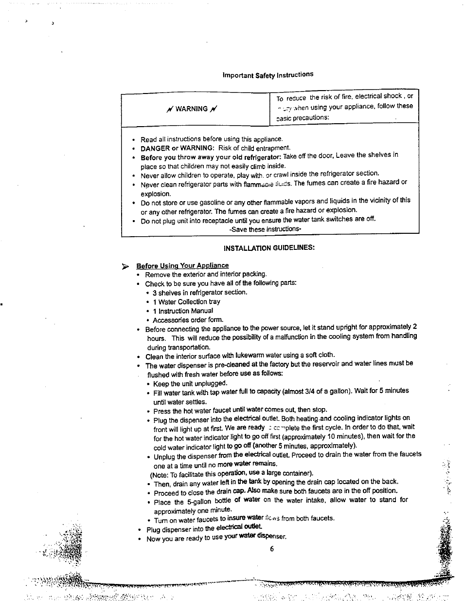 Avanti WDR-52 User Manual | Page 6 / 17