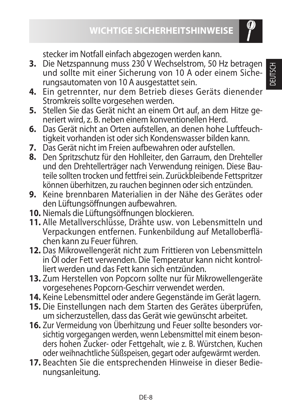 Sharp R-622STWE Four à micro-ondes gril User Manual | Page 11 / 266