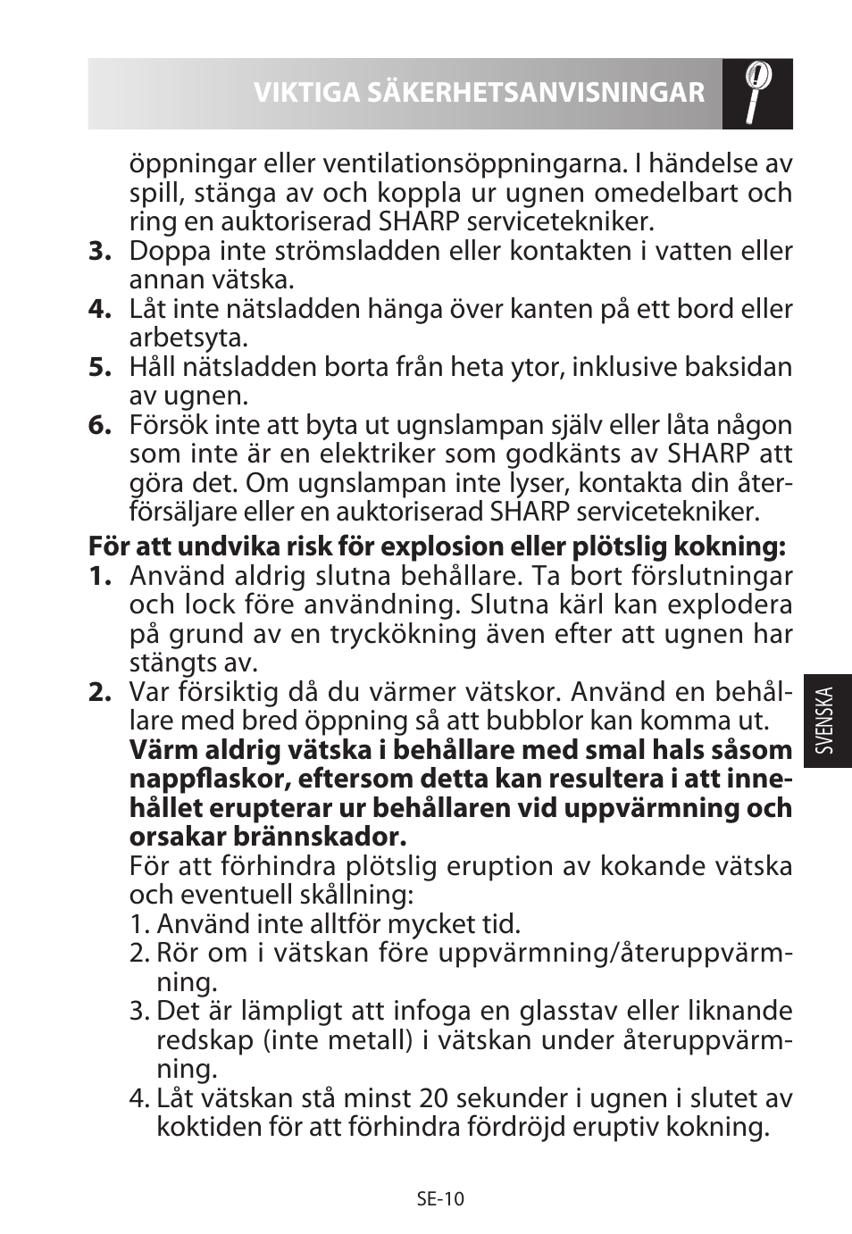 Sharp R-622STWE Four à micro-ondes gril User Manual | Page 143 / 266