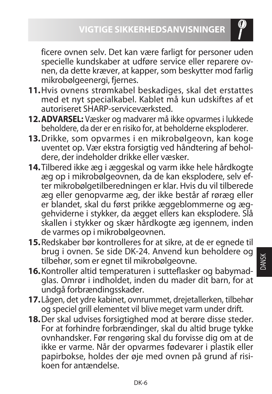 Sharp R-622STWE Four à micro-ondes gril User Manual | Page 165 / 266