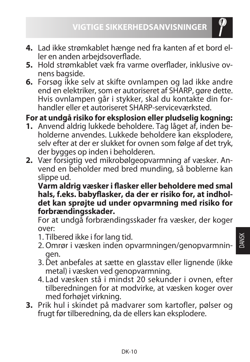 Sharp R-622STWE Four à micro-ondes gril User Manual | Page 169 / 266