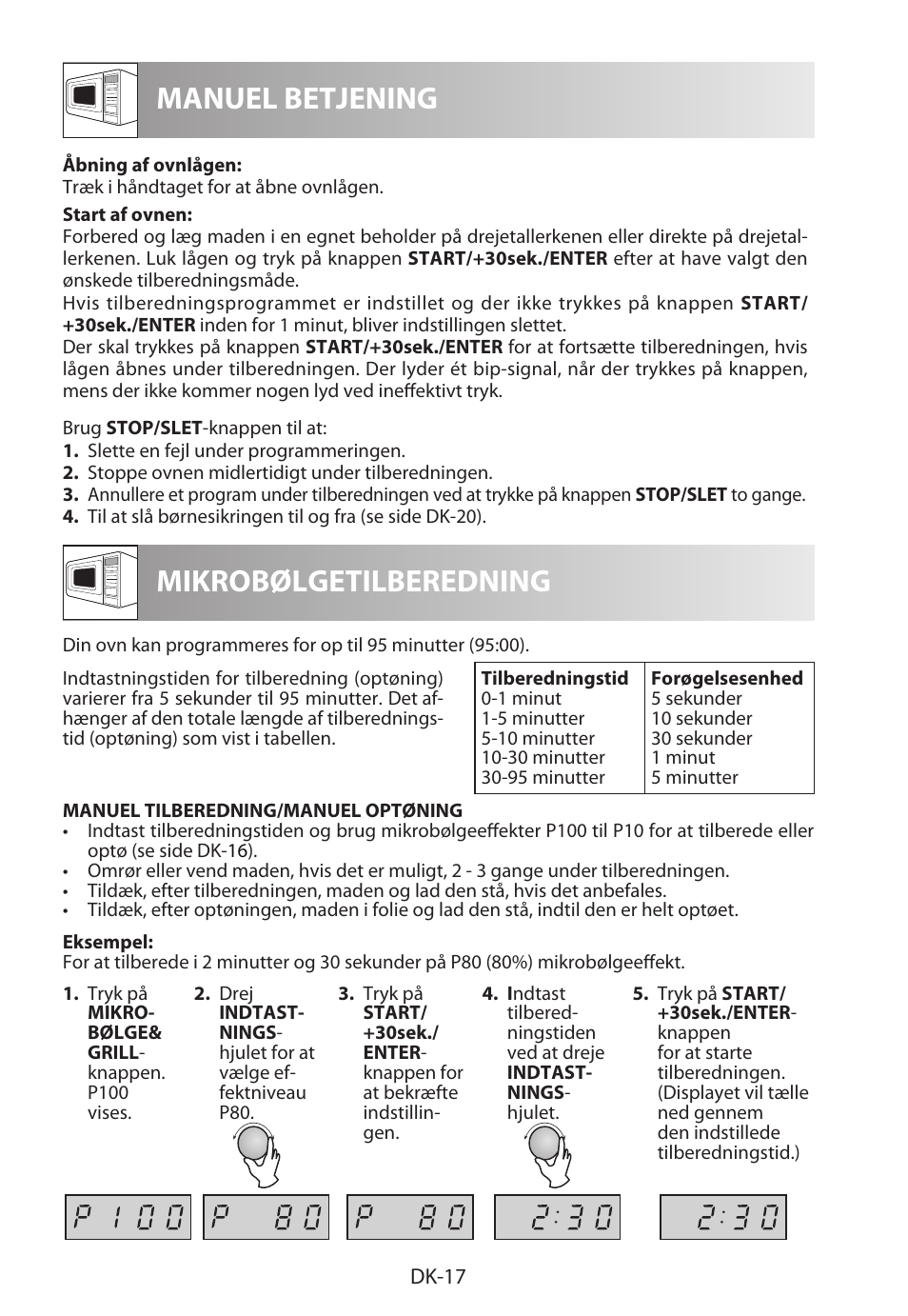 Manuel betjening mikrobølgetilberedning | Sharp R-622STWE Four à micro-ondes gril User Manual | Page 176 / 266