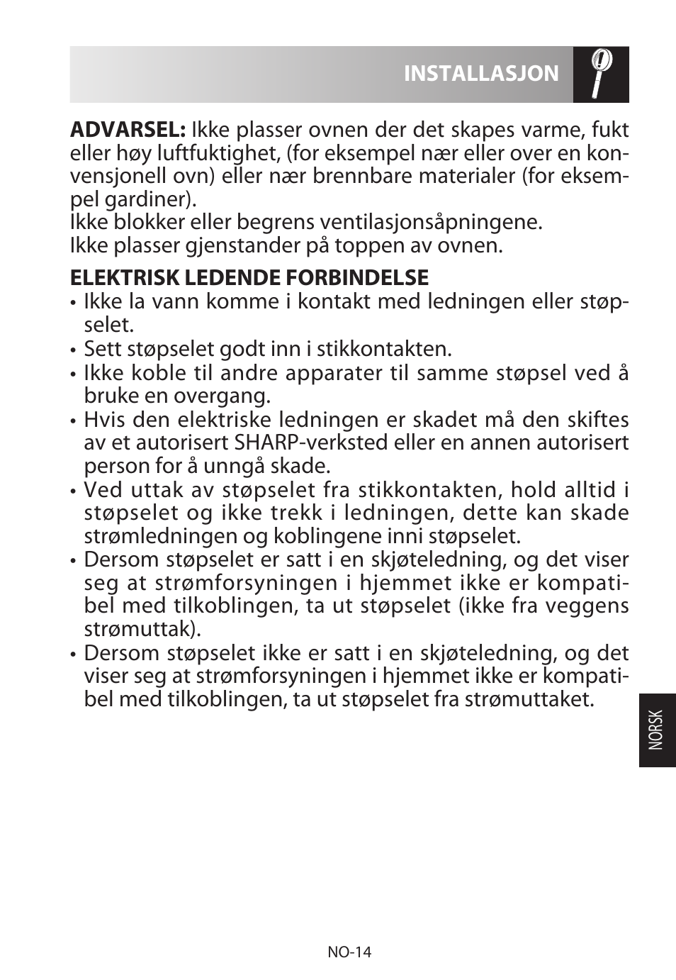 Sharp R-622STWE Four à micro-ondes gril User Manual | Page 199 / 266