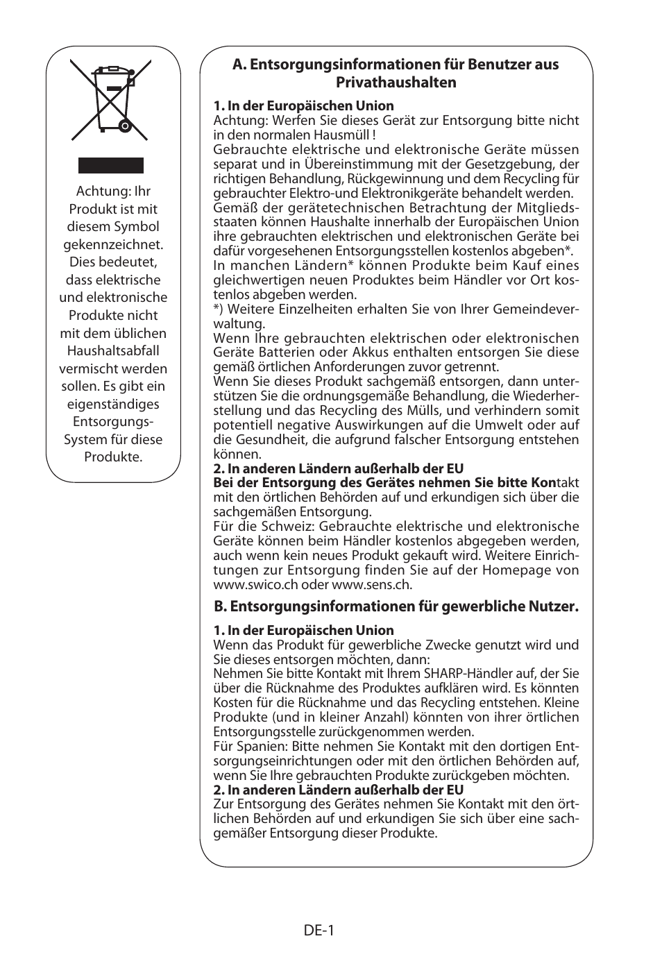 Sharp R-622STWE Four à micro-ondes gril User Manual | Page 4 / 266
