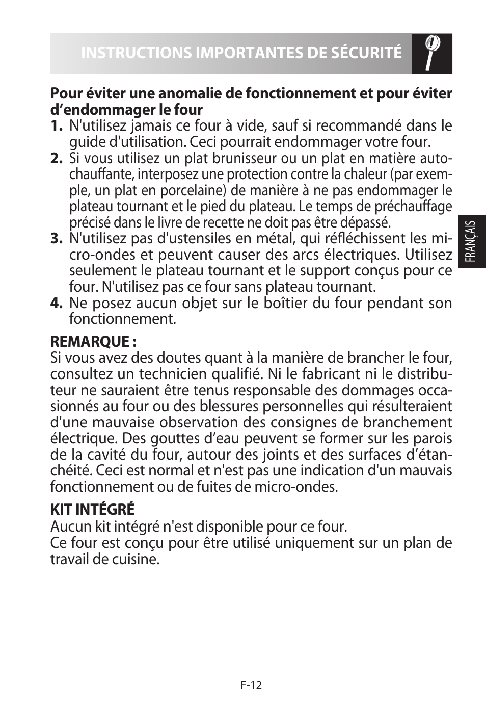 Sharp R-622STWE Four à micro-ondes gril User Manual | Page 67 / 266