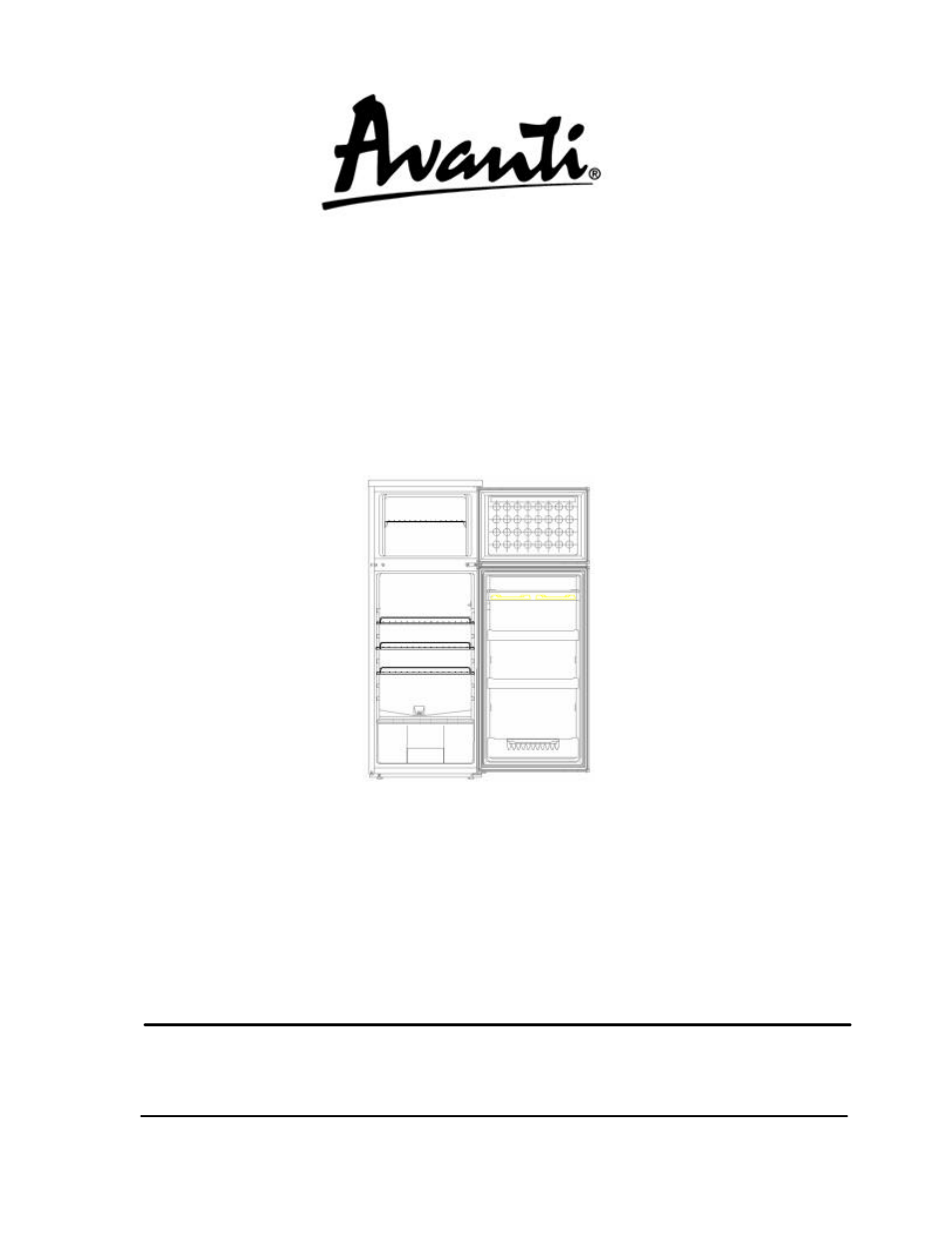 Avanti RA757PST User Manual | 24 pages