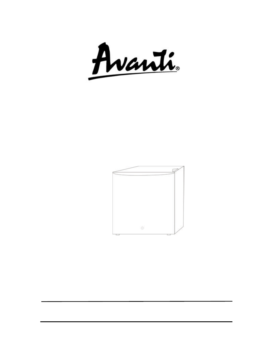 Avanti RF170W User Manual | 18 pages