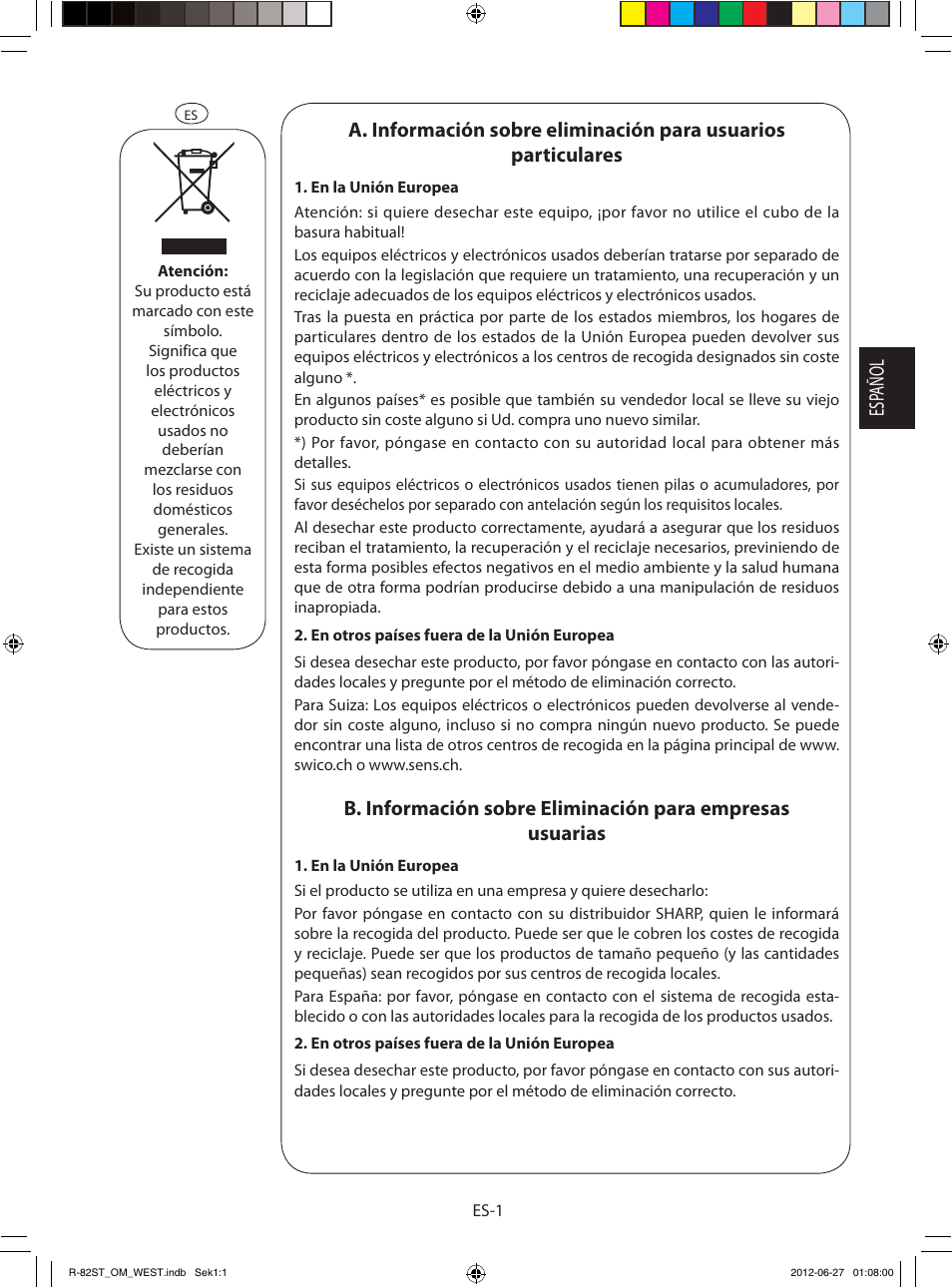 Sharp R-82STW Four à micro-ondes combiné User Manual | Page 19 / 180