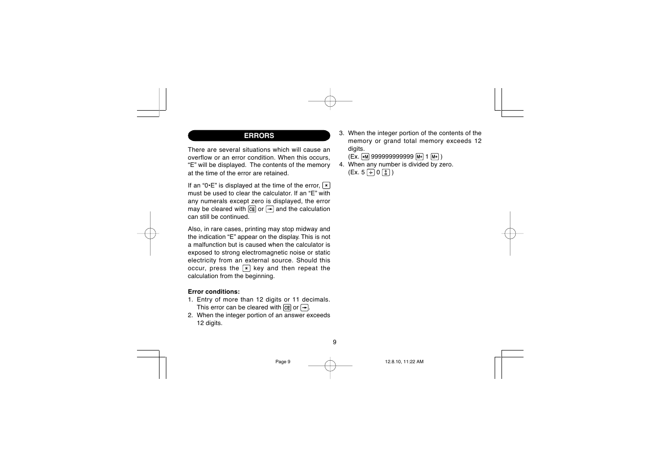 Sharp EL-2607PGGY User Manual | Page 11 / 160