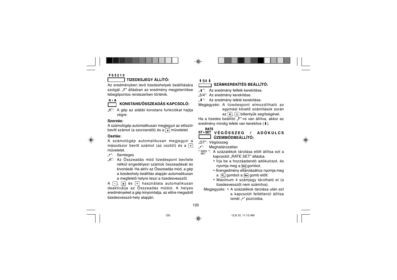 Sharp EL-2607PGGY User Manual | Page 122 / 160