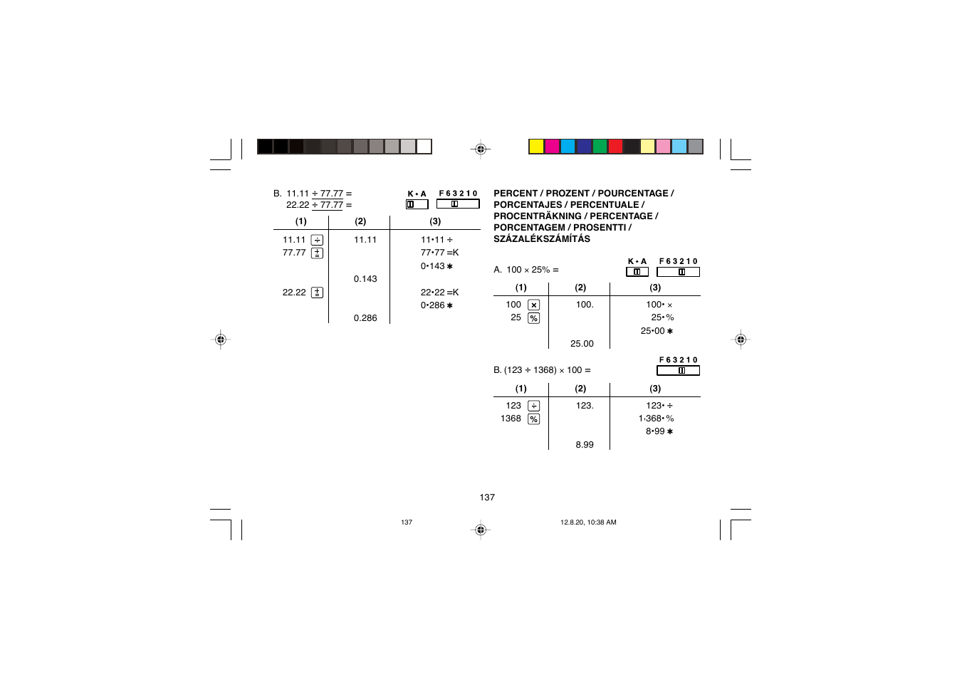 Sharp EL-2607PGGY User Manual | Page 139 / 160