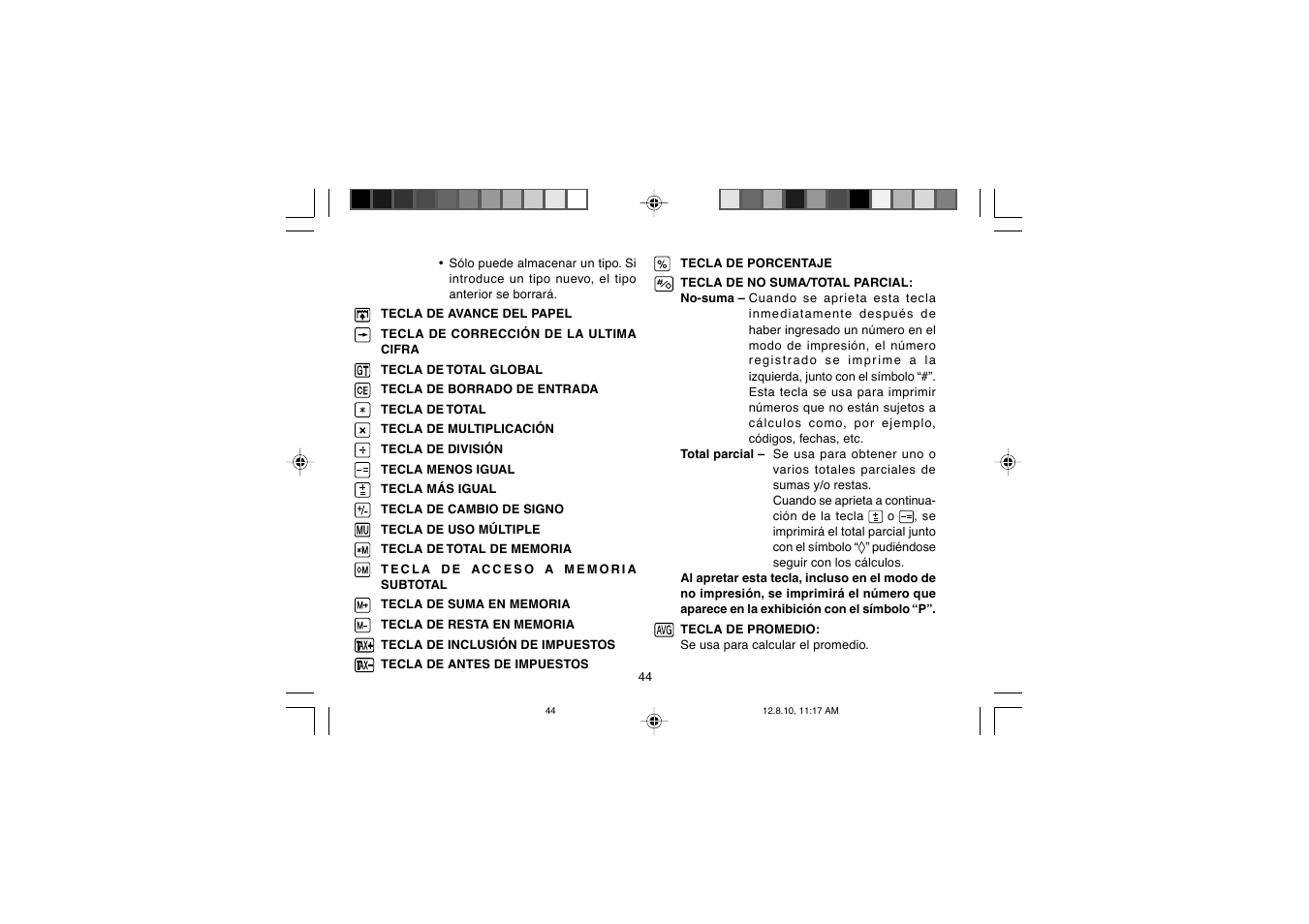 Sharp EL-2607PGGY User Manual | Page 46 / 160