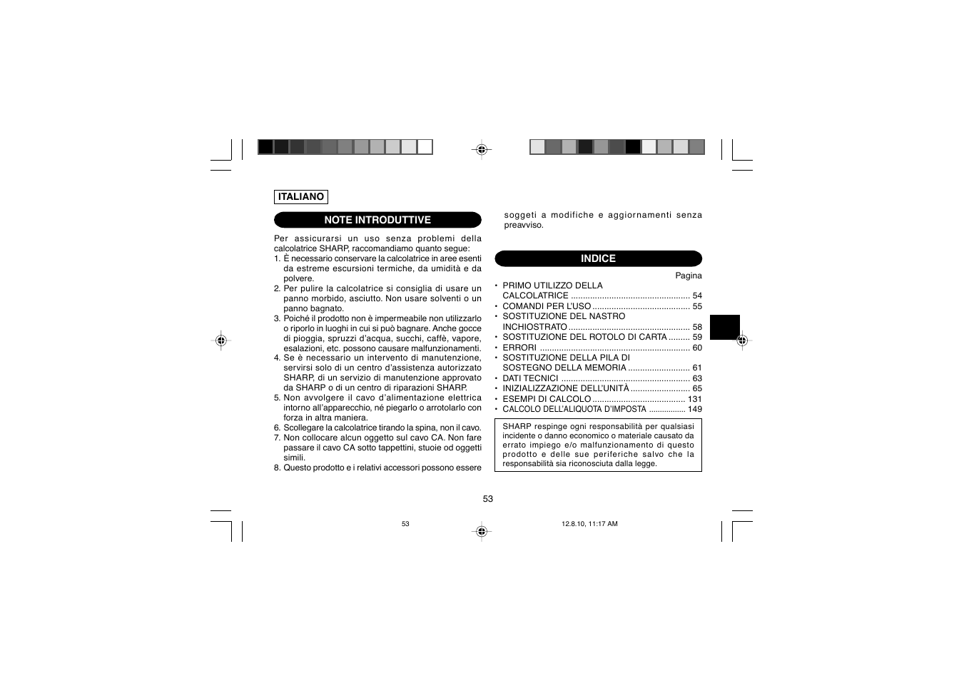 Sharp EL-2607PGGY User Manual | Page 55 / 160